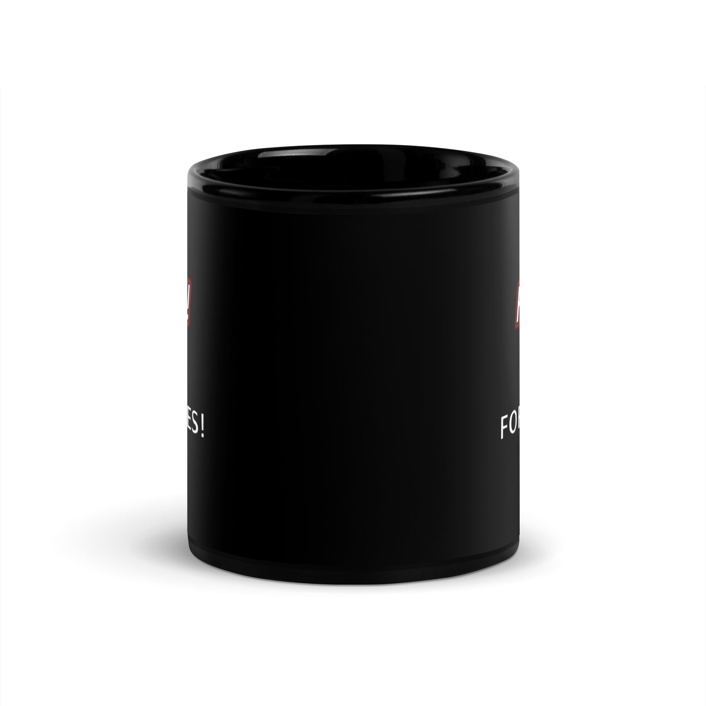 Fight for Fair Fees - Black Glossy Mug
