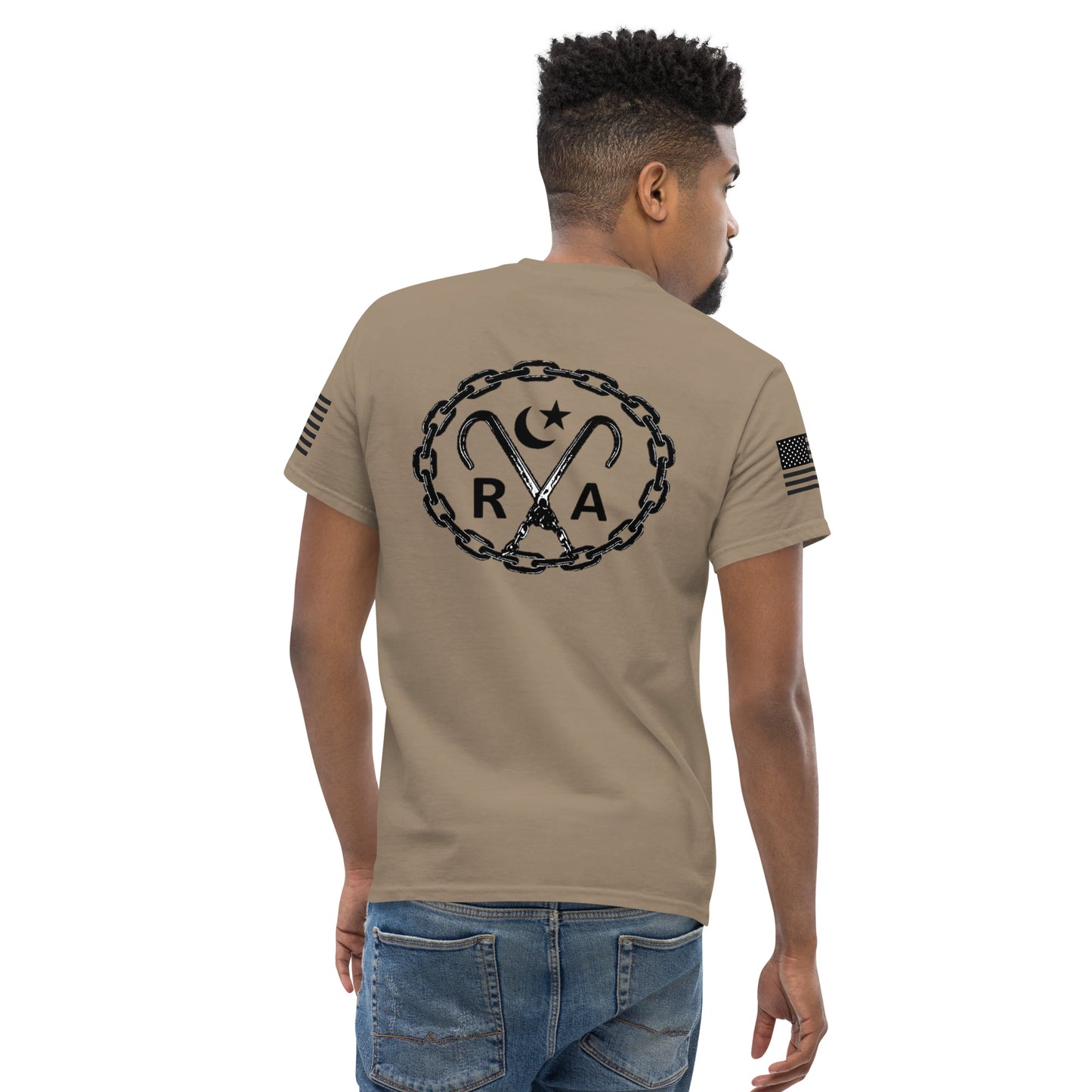 Hook and Chain - Black Ink Men's classic tee