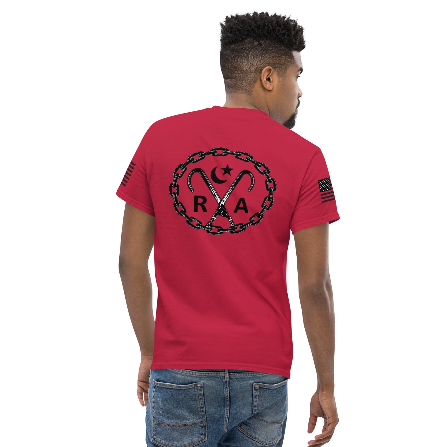 Hook and Chain - Black Ink Men's classic tee