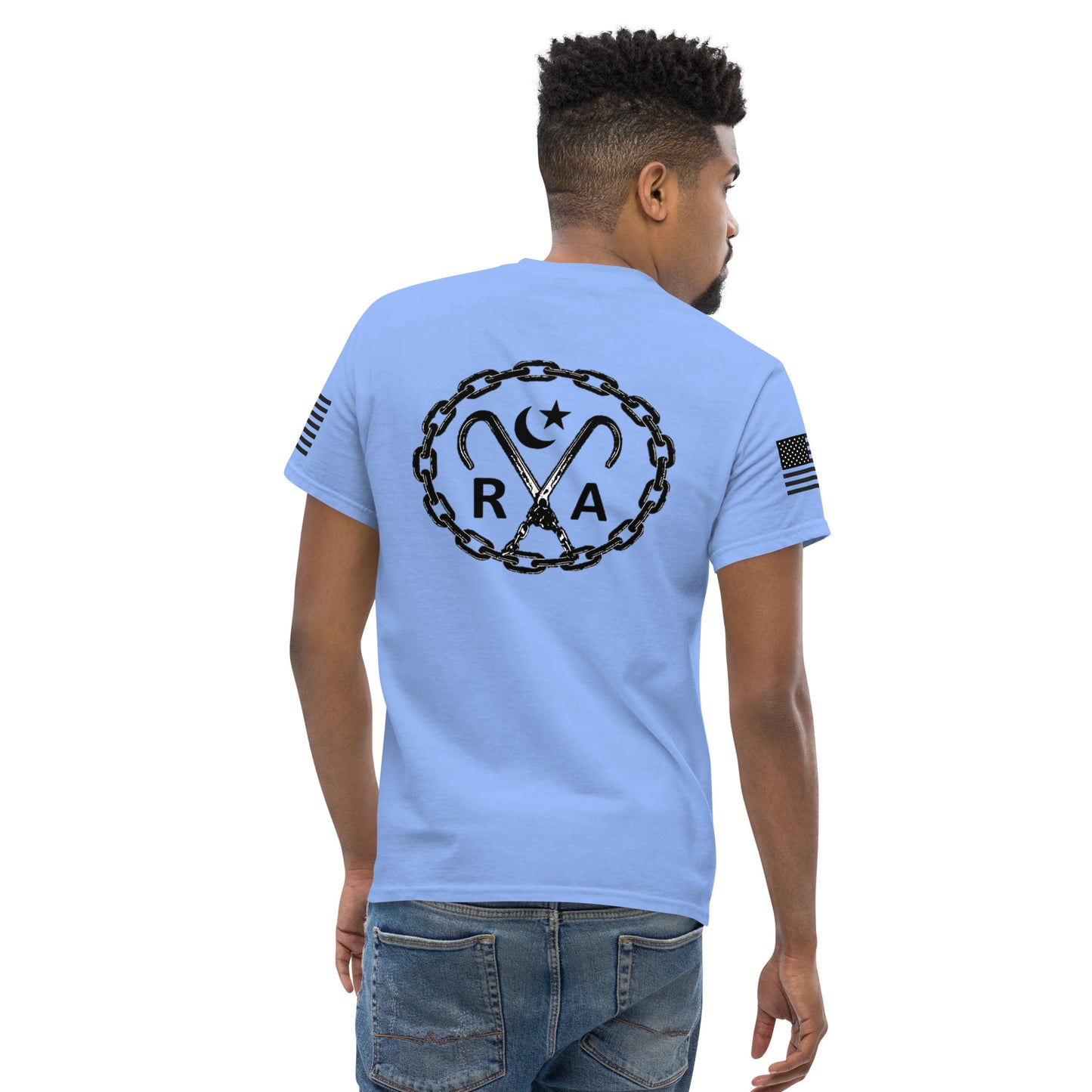 Hook and Chain - Black Ink Men's classic tee