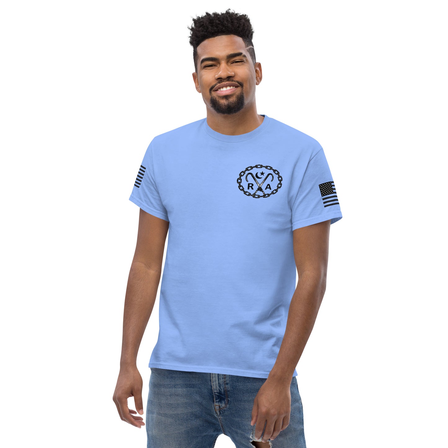 Hook and Chain - Black Ink Men's classic tee