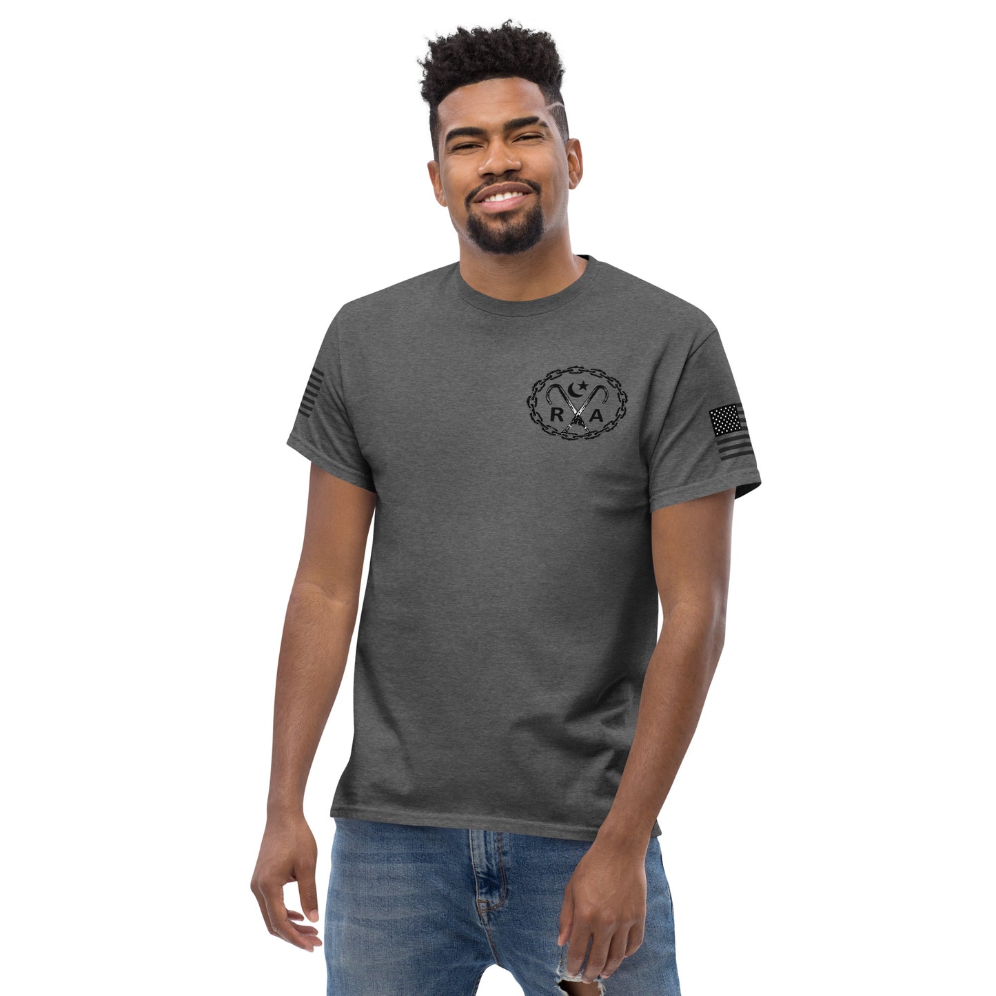 Hook and Chain - Black Ink Men's classic tee