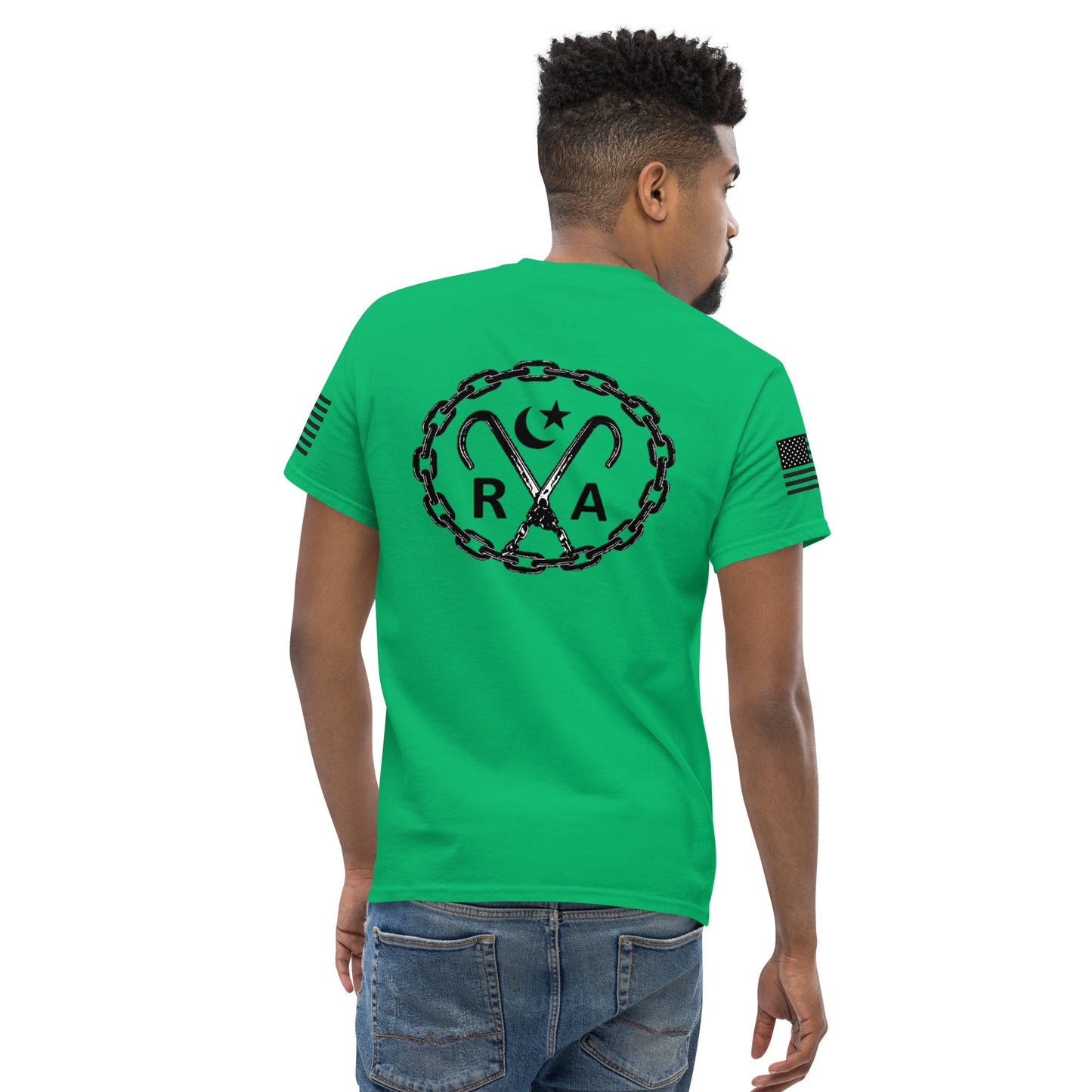 Hook and Chain - Black Ink Men's classic tee