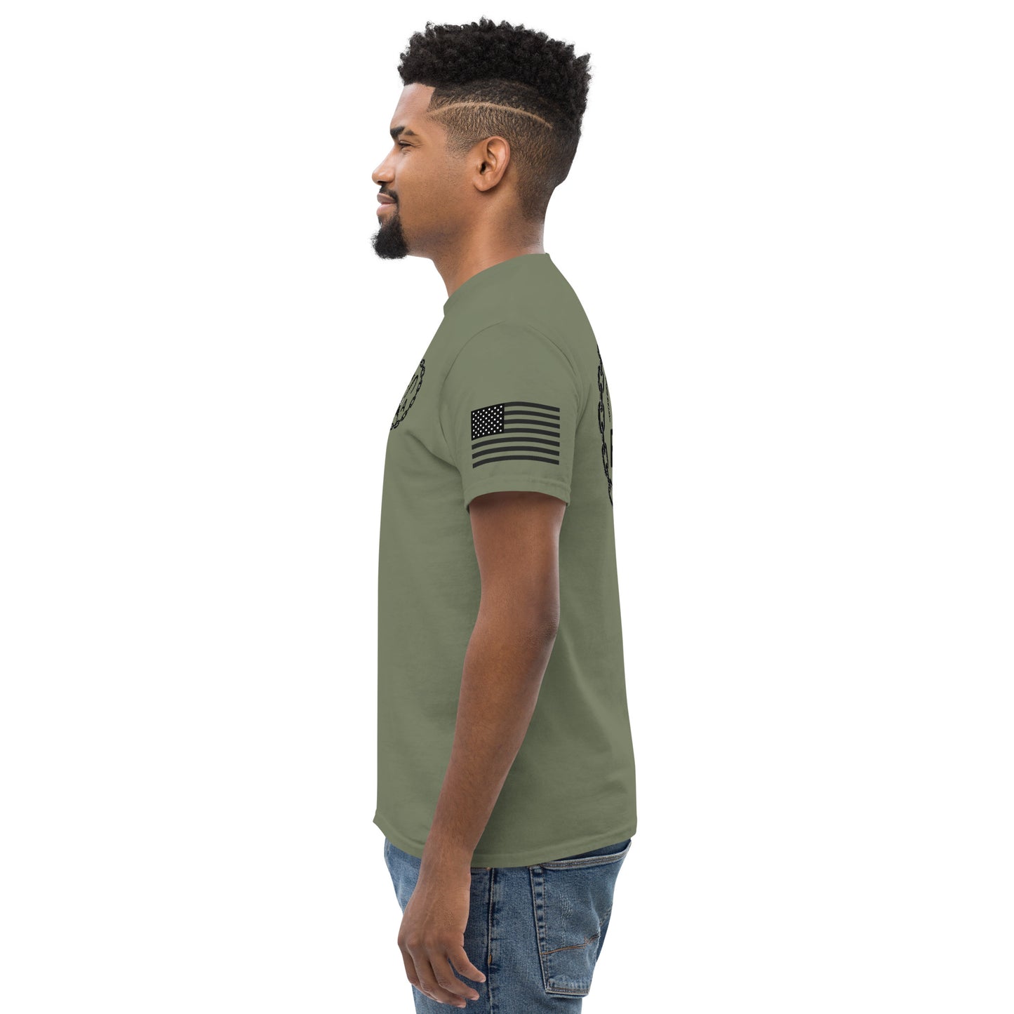 Hook and Chain - Black Ink Men's classic tee