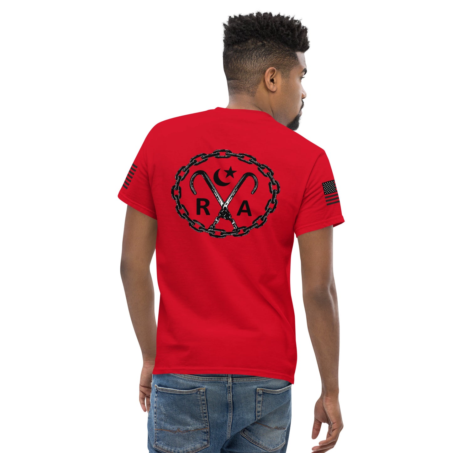 Hook and Chain - Black Ink Men's classic tee