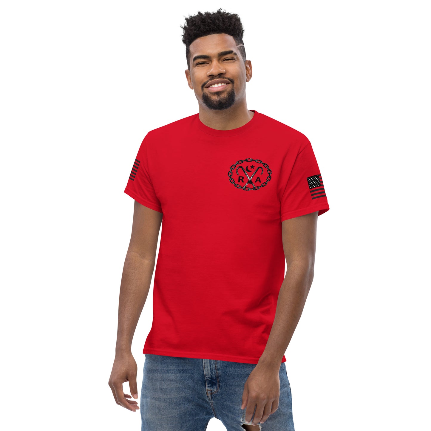 Hook and Chain - Black Ink Men's classic tee