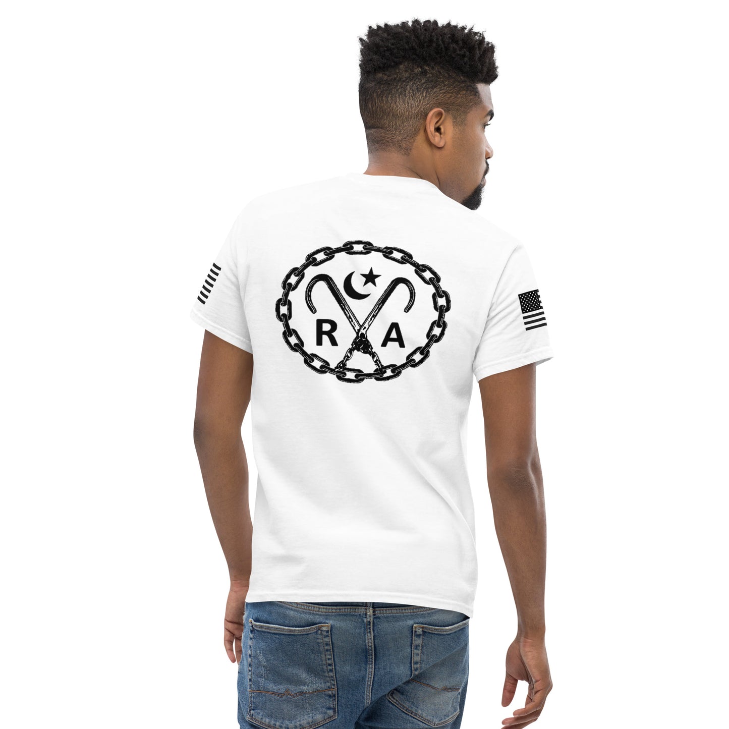 Hook and Chain - Black Ink Men's classic tee