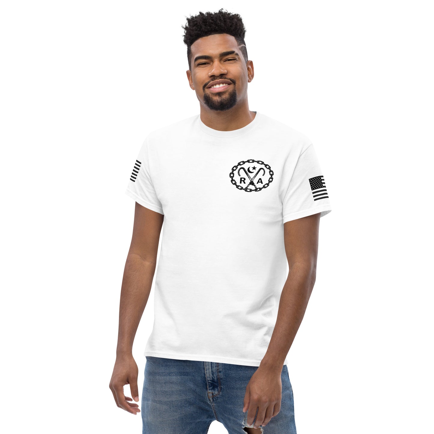 Hook and Chain - Black Ink Men's classic tee