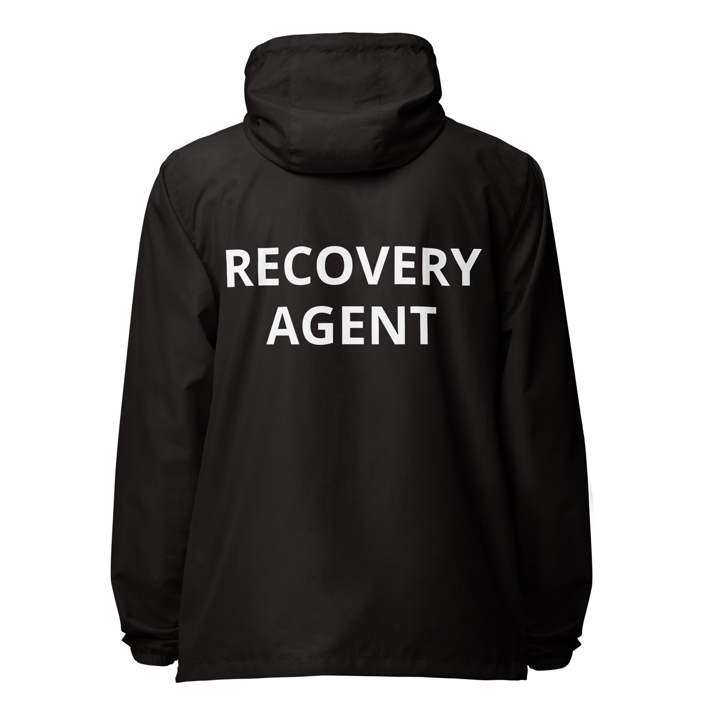 Recovery Agent - Unisex lightweight zip up windbreaker