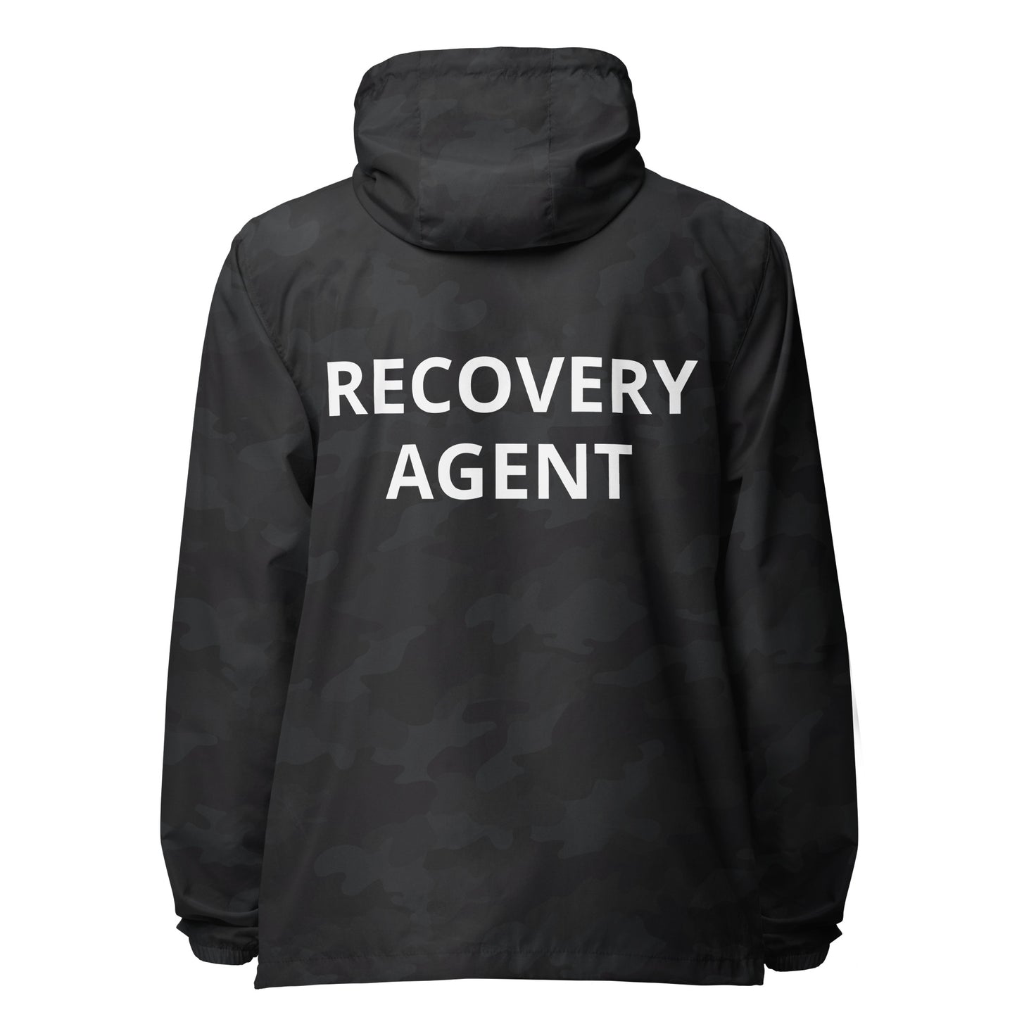 Recovery Agent - Unisex lightweight zip up windbreaker