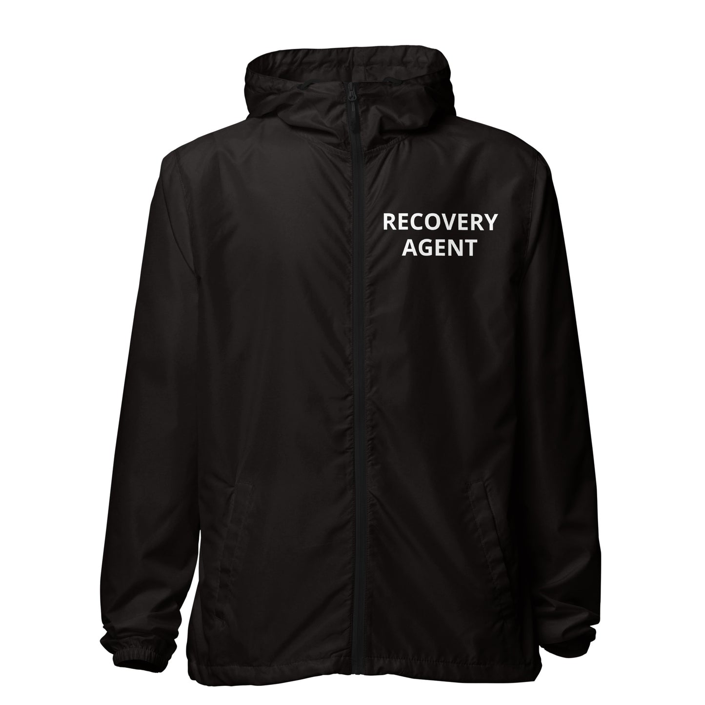 Recovery Agent - Unisex lightweight zip up windbreaker