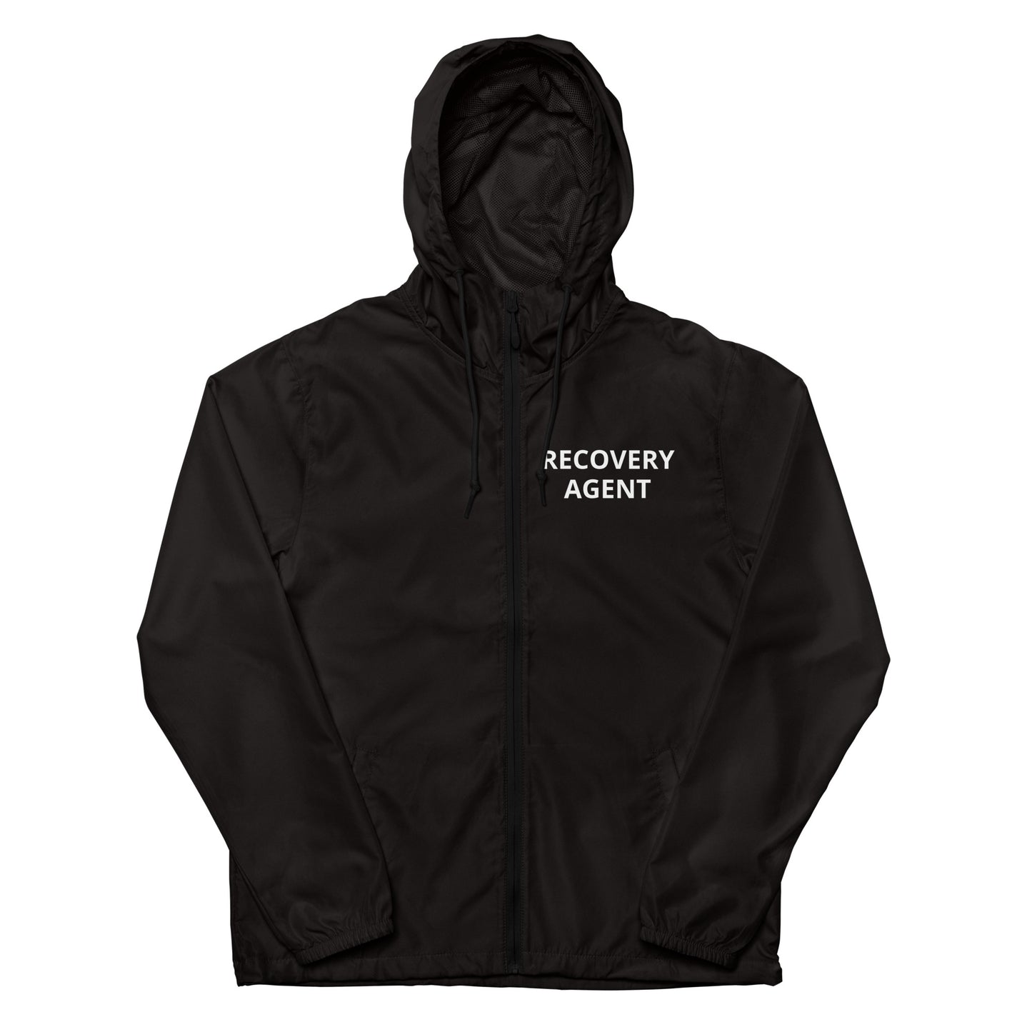 Recovery Agent - Unisex lightweight zip up windbreaker