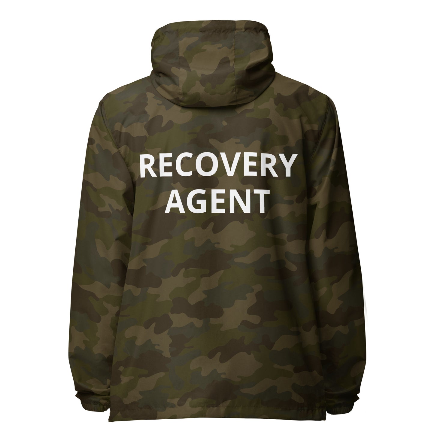 Recovery Agent - Unisex lightweight zip up windbreaker