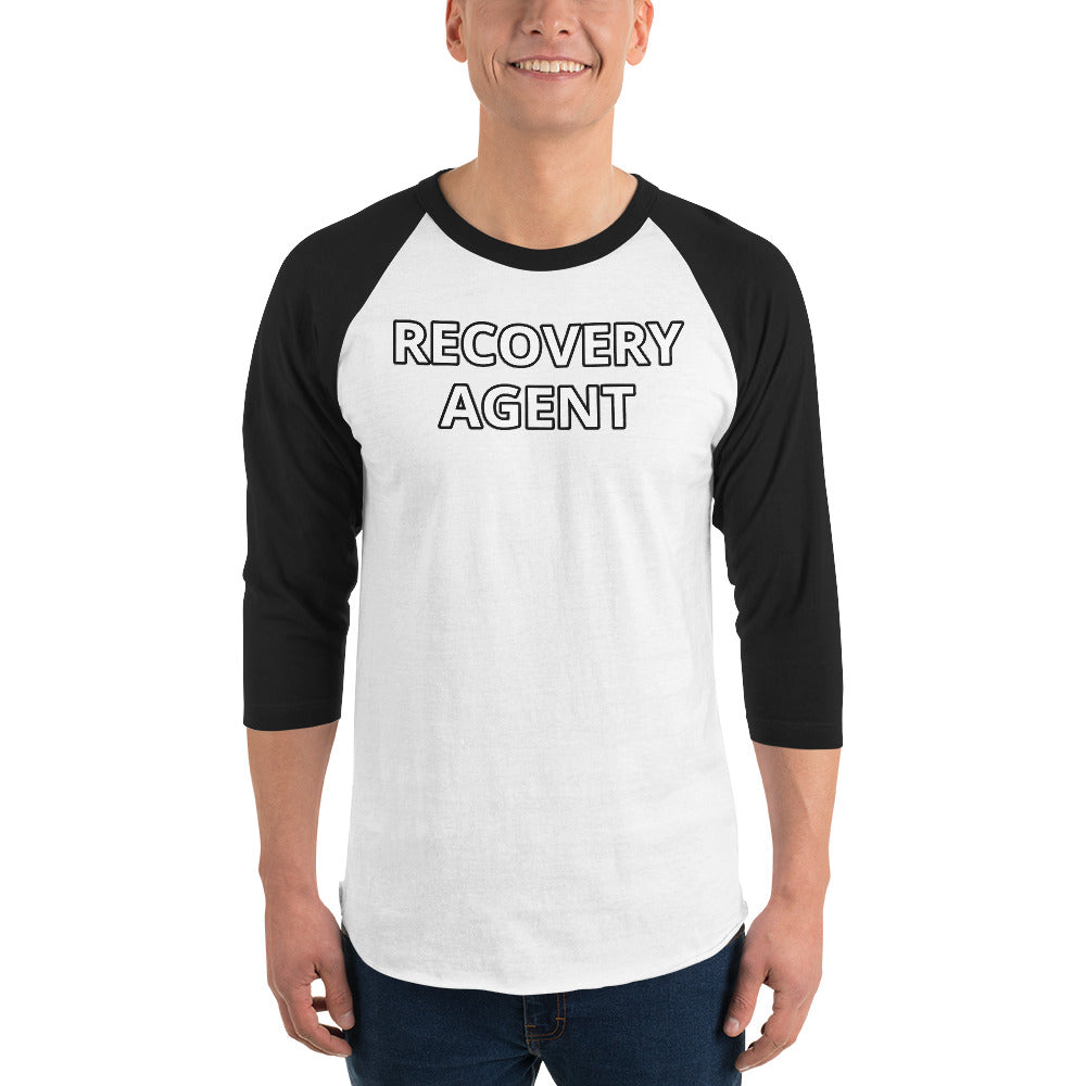 Recovery Agent - 3/4 sleeve raglan shirt